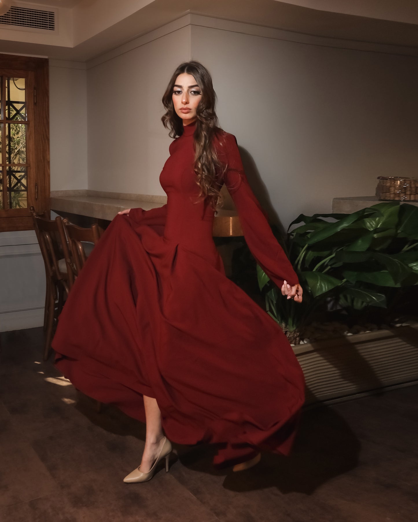 Layali's dress